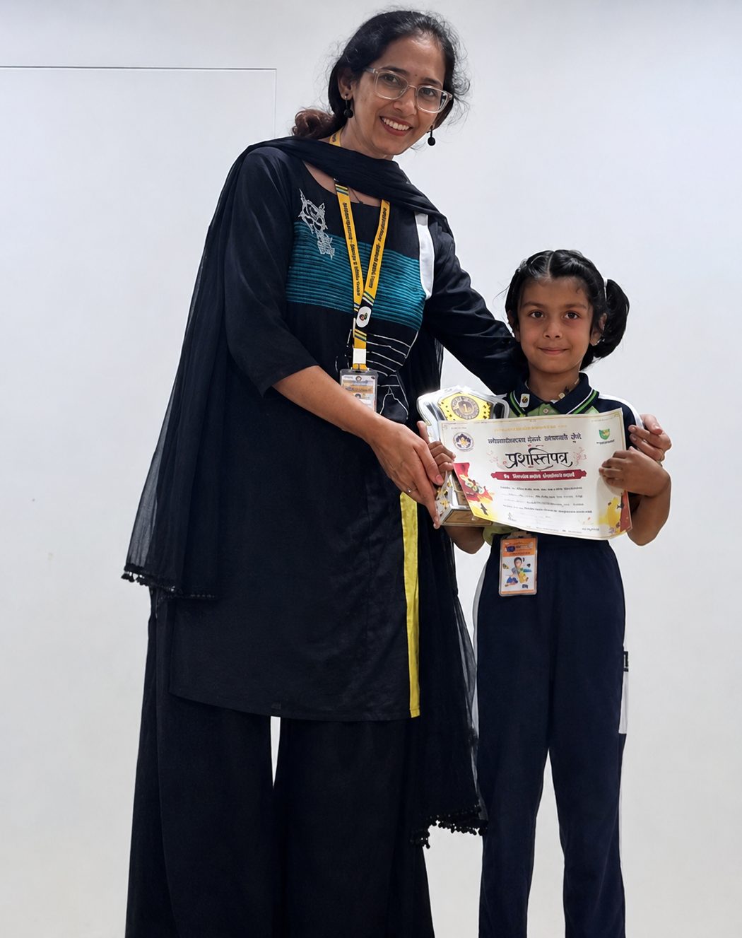 Urvi Shindolkar wins 3rd Prize - Natyachhata Spardha 2026-27